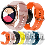 سوار ساعة بإبزيم مطلي كهربائياً للساعة الذكية Galaxy Watch Active