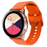 سوار ساعة بإبزيم مطلي كهربائياً للساعة الذكية Galaxy Watch Active