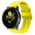 سوار ساعة بإبزيم مطلي كهربائياً للساعة الذكية Galaxy Watch Active