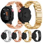 Universal Smart Watch Three Steel Strips Watch Band for Garmin Forerunner 220 / 230 / 235 / 630 / 620 / 735