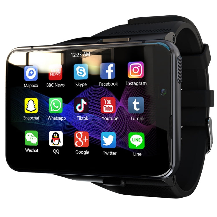 ساعة ذكية LOKMAT APPLLP Max 4G للمكالمات، شاشة 2.88 بوصة MTK6761 رباعي النواة، 4GB+64GB، أندرويد 9.0، GPS، مراقبة معدل ضربات القلب