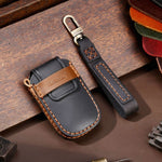 For Kia Sportage R / K5 / K4 / K2 / KX3 Hallmo B Style Car Cowhide Leather Key Protective Cover Key Case, C135