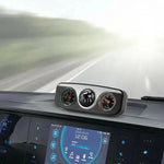 LC-3 3 in 1 Multifunctional Car Compass & Compass Ball & Thermometer, LC-3