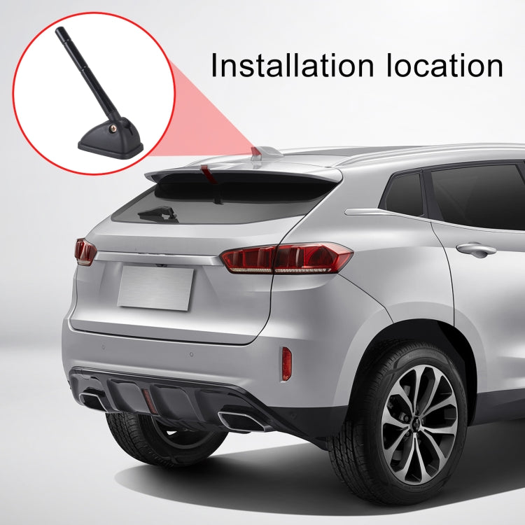 YQ-611A 11.5x1.4cm Car Radio Roof Enhanced Signal Antenna Mast, YQ-611A