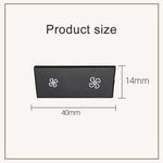 For BMW 3 Series E84 E90 F25 X3 Car Air Conditioner Panel Switch Button Air Volume Key without OFF 6411 9344 143-MA, Air Volume Key