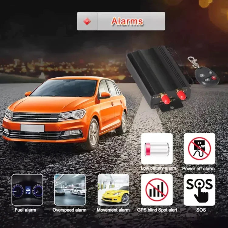 جهاز تعقب سيارة DEAOKE 2G مع خاصية مكافحة السرقة وتحكم عن بعد، جهاز تعقب GPS للسيارة مع تحكم عن بعد
