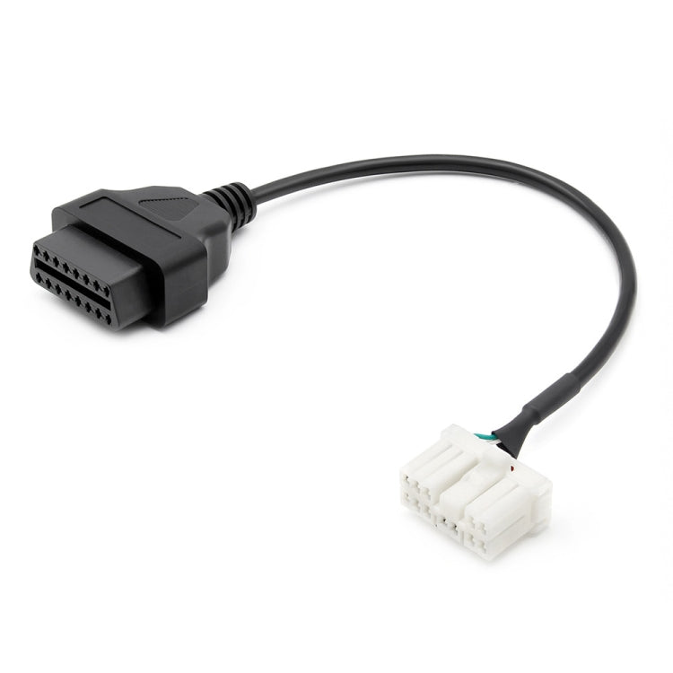 For Tesla Model X / S 2012-2015 OBDII to 12 Pin OBD Adapter Cable, OBDII to 12 Pin