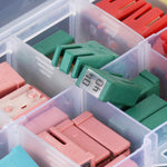 50pcs / Box American Car Blade Fuse Set, 50 in 1