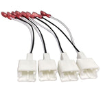 2pcs Car Audio Speaker Connector Cable Door Speaker Wire Harness Adapter for Nissan / Infiniti, For Nissan / Infiniti