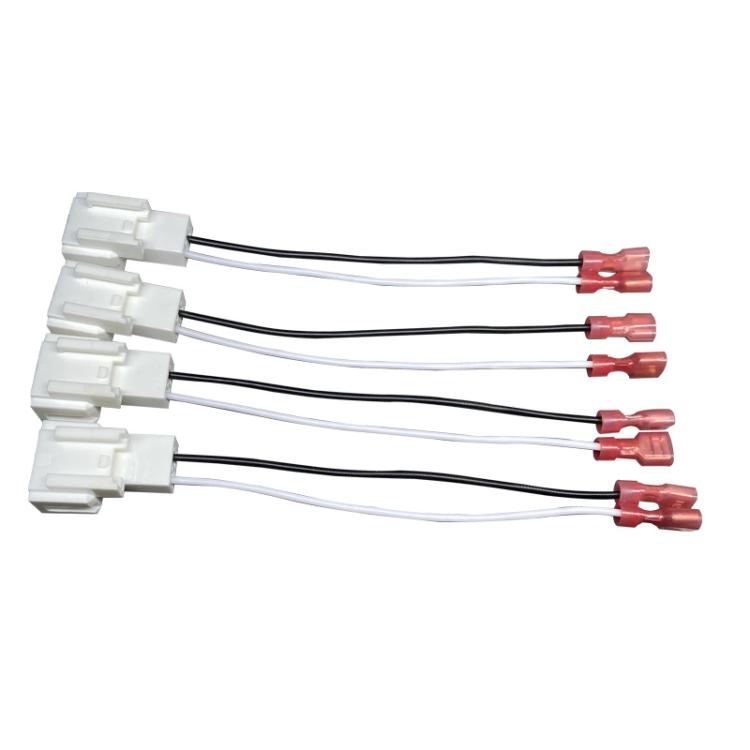 4pcs Car Audio Conversion Harness Connector Subwoofer Speaker Wiring Adapter for Toyota / Mitsubishi / Subaru, For Toyota / Mitsubishi / Subaru