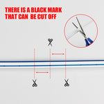 1.2m Car Daytime Running Super Bright Decorative LED Atmosphere Light, 1.2m