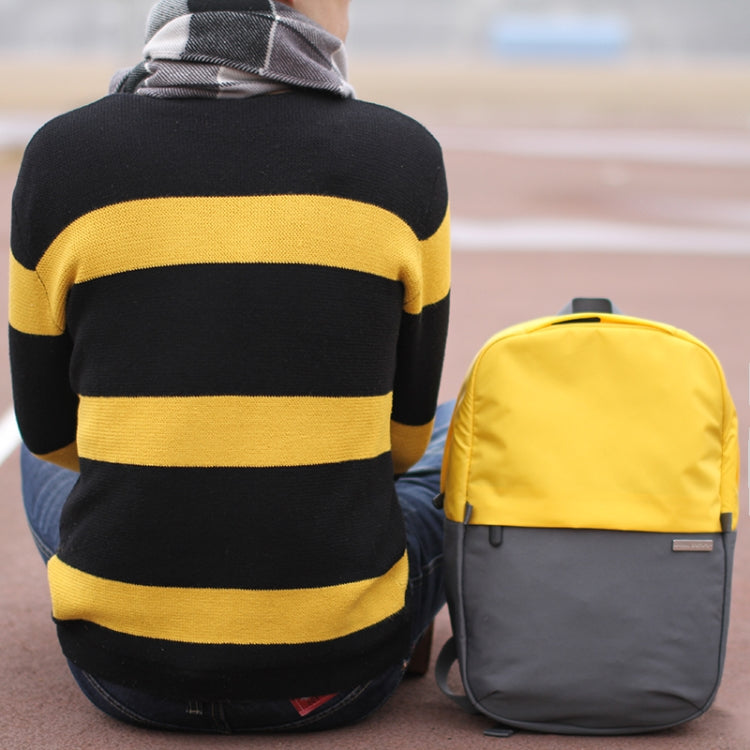 POFOKO XY Series 13.3 inch Fashion Color Matching Multi-functional Backpack Computer Bag, Size: S