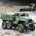 لعبة سيارة عسكرية Dongfeng 7 مزودة بتحكم عن بعد 2.4 جيجاهرتز 4 قنوات بمقياس 1:18 من JJR/C، Dongfeng 7 (أخضر)، Dongfeng 7 (أصفر)
