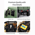 JJR/C 1:18 2.4Ghz 4 Channel Remote Control Dongfeng 7 Six-wheeled Armor Truck Vehicle Toy, Dongfeng 7 (Yellow)