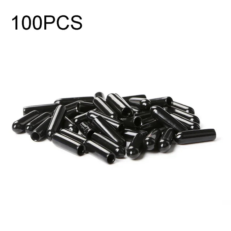 100 قطعة غطاء حماية هوائي جهاز الإرسال iFlight M3x15 مم غلاف مطاطي PVC لقطع غيار طائرات FPV RC متعددة المروحيات