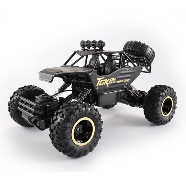 HD6026 1:12 Large Alloy Climbing Car Mountain Cross-country Four-wheel Drive Remote Control Car Toy, Size: 37cm, HD6026 1:12(Silver), HD6026 1:12(Black), 6255 2.4GHz 1:16(Green), HD6026 1:12(Gold), HD6026 1:12(Red)
