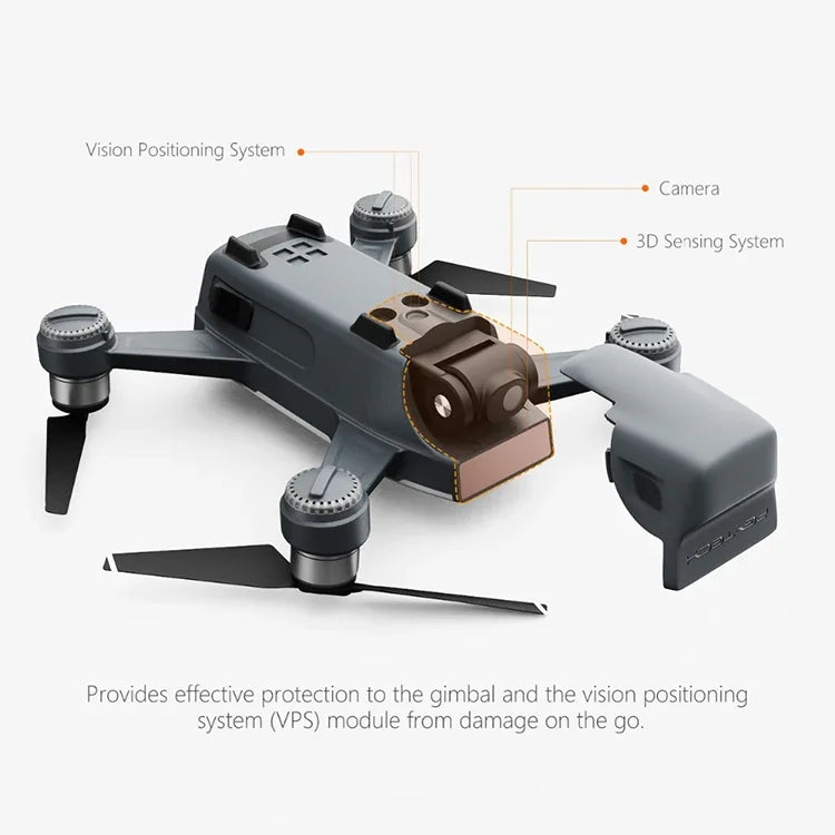 غطاء واقي لعدسة كاميرا مثبت PGYTECH لجهاز DJI Spark