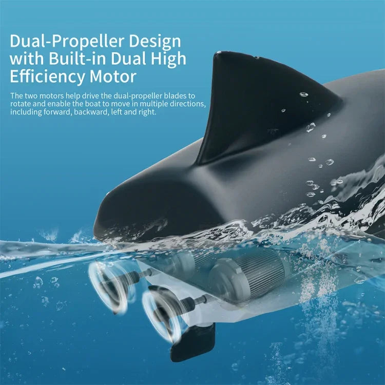 قارب تحكم عن بعد YDJ-818 2.4G RC Shark، YDJ-818