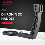 مقبض رفع YELANGU A69 مع حامل تمديد مثبت محمول ل DJI Ronin SC، A69 ل DJI Ronin SC