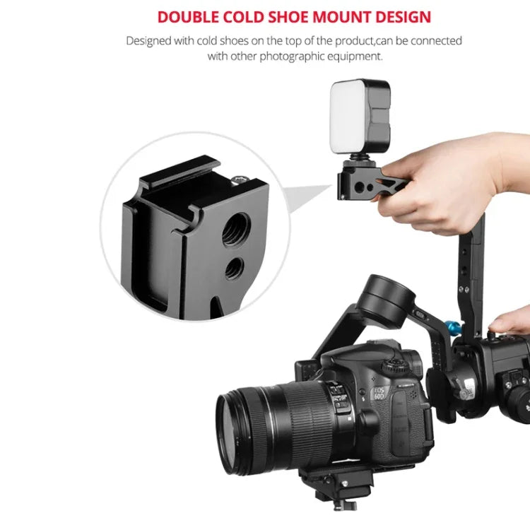 مقبض رفع YELANGU A69 مع حامل تمديد مثبت محمول ل DJI Ronin SC، A69 ل DJI Ronin SC