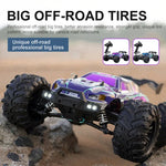 سيارة لعبة كهربائية 4WD RC مقاس 1:16 SCY-16101 2.4G، SCY-16101 / أزرق