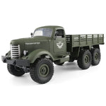 سيارة لعبة عسكرية صغيرة 1:16 بنظام تحكم عن بعد 2.4GHz 6WD مزودة بمسارات، JJR/C Q60 Transporter-1، Q60