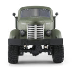 سيارة لعبة عسكرية صغيرة 1:16 بنظام تحكم عن بعد 2.4GHz 6WD مزودة بمسارات، JJR/C Q60 Transporter-1، Q60