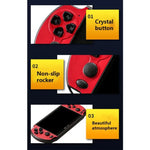 جهاز ألعاب محمول كلاسيكي X7 Plus مع شاشة HD بحجم 5.1 بوصة وذاكرة 8 جيجابايت، يدعم MP4 / كتاب إلكتروني، X7 Plus (أصفر + أحمر)، X7 Plus (أصفر)، X7 Plus (أزرق + أحمر)، X7 Plus (أزرق)، X7 Plus (أحمر)