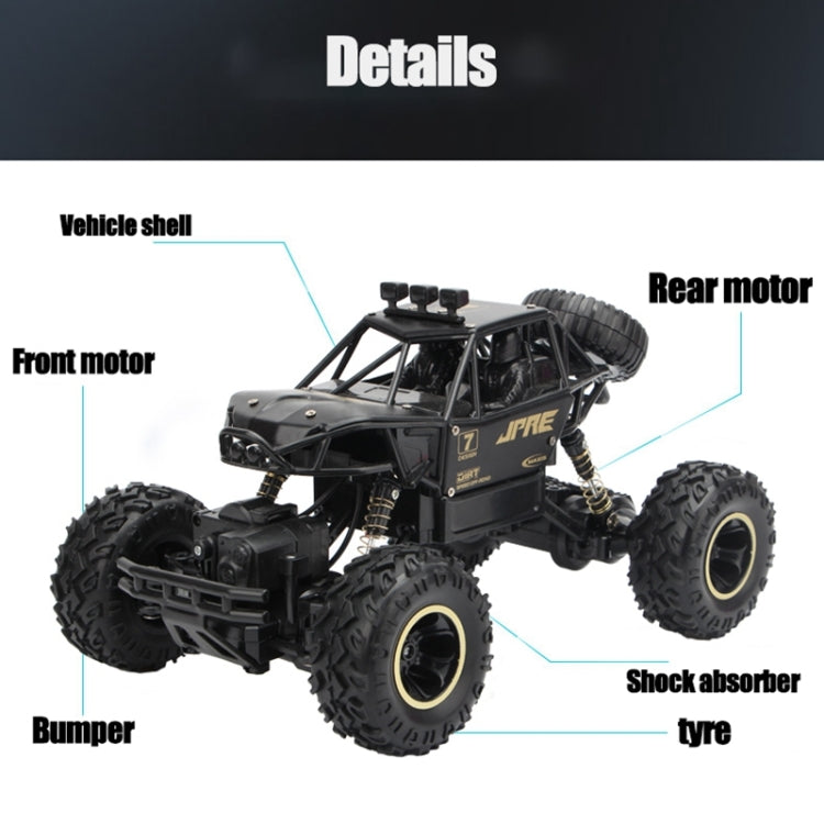 سيارة تسلق رباعية الدفع 4WD بمحركات مزدوجة 2.4GHz تحكم عن بعد، الموديل: 6026، 6026 (أسود)، 6026 (ذهبي)، 6026 (فضي)