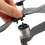 زوج واحد من شفرات مروحة منخفضة الضوضاء سريعة التحرير 8743F لطائرة DJI Mavic 2 Pro / Zoom رباعية المراوح، ل DJI Mavic 2  1 زوج، ل DJI Mavic 2  1 زوج