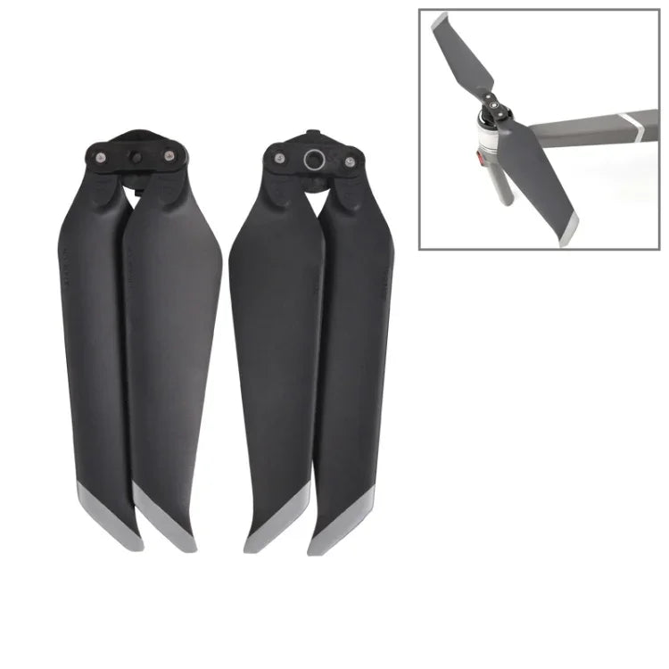 زوج واحد من شفرات مروحة منخفضة الضوضاء سريعة التحرير 8743F لطائرة DJI Mavic 2 Pro / Zoom رباعية المراوح، ل DJI Mavic 2  1 زوج، ل DJI Mavic 2  1 زوج