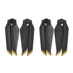 زوجان من شفرات مروحة منخفضة الضوضاء سريعة التحرير 8743F لطائرة DJI Mavic 2 Pro / Zoom، ل DJI Mavic 2  2 زوج ذهبي، ل DJI Mavic 2  2 زوج فضي