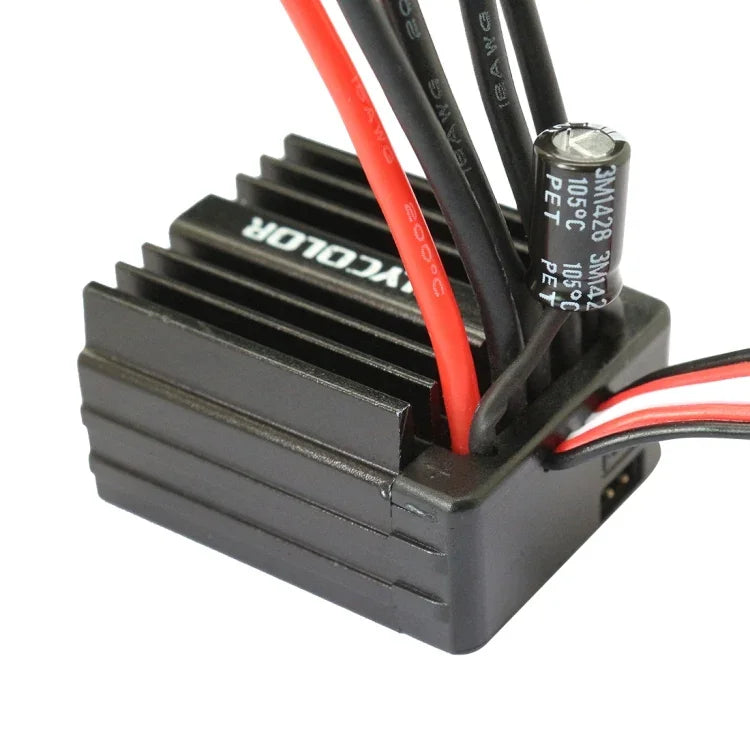جهاز تحكم سرعة إلكتروني بدون فرشاة Flycolor Thunder Series 18A بدون حساس للسيارات RC، 18A