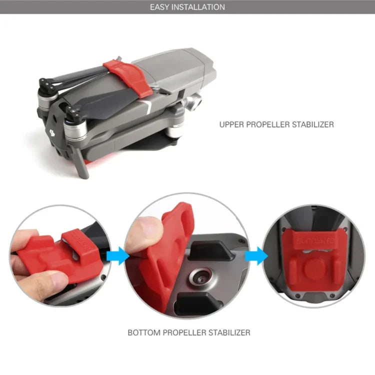 مثبتات مروحة Sunnylife M2-Q9143 لطائرة DJI Mavic 2 Pro / Zoom، ل DJI Mavic 2 Pro / Zoom