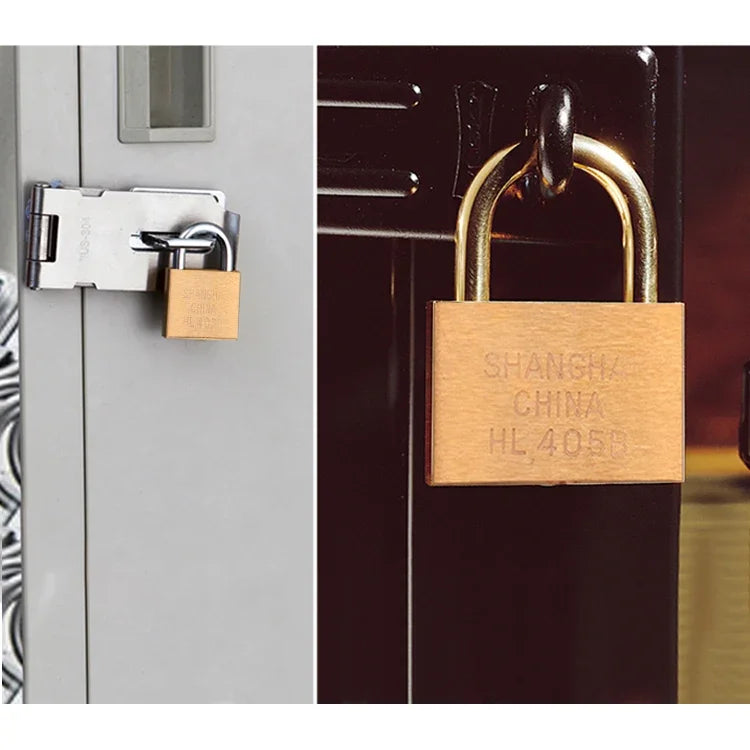 Copper Padlock Small Lock, Style: Short Lock Beam, 25mm Open, Short, 25mm Open