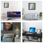 TS-8675 ساعة بشاشة كبيرة متعددة الوظائف مقياس حرارة منزلي مبدع مقياس رطوبة، TS-8675