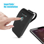 مجموعة مكبر صوت سيارة بلوتوث لاسلكي SP09 V4.2 متعددة النقاط مع مكبر صوت ومكبر صوت للمكالمات، يدعم قراءة الصوت ومستشعر الاهتزاز