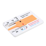 2pcs 0-20mm Plastic Tread Plan Refinding Rounds Refinding Outcome Exists Tread Tablets Plastic Tire Tread Depth Gauge, Plastic Tire Tread Depth Gauge, Plastic Tire Tread Depth Gauge(Blue)