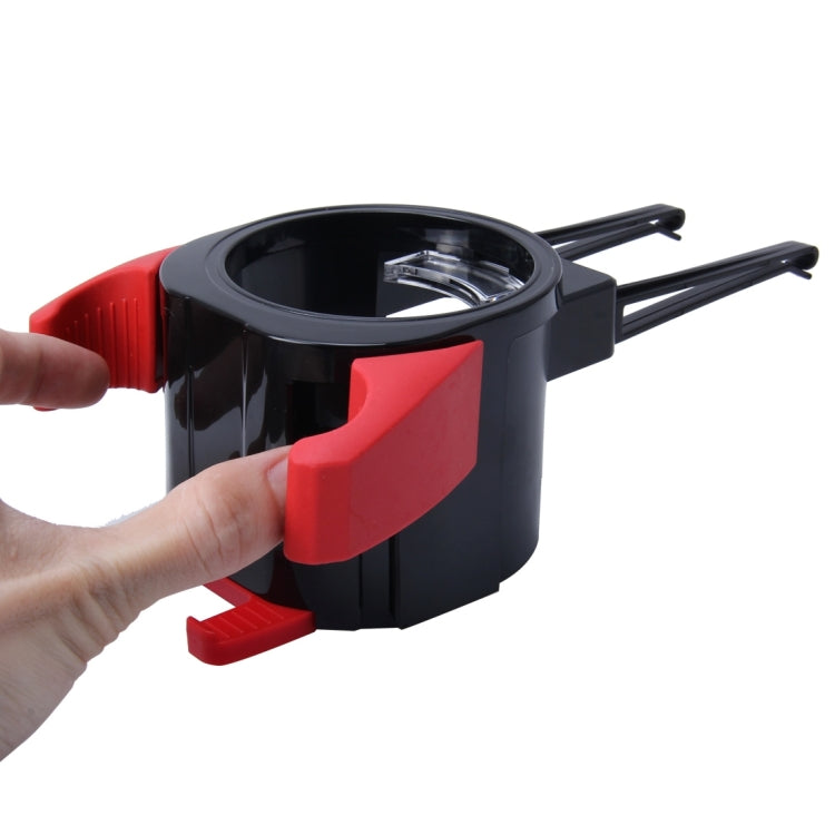 SHUNWEI SD-1027 Car Auto Multi-functional ABS Air Vent Drink Holder Bottle Cup Holder Phone Holder Mobile Mount, SD-1027(Black), SD-1027(Green), SD-1027(Red)