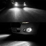 2 قطعة مصابيح ضباب سيارة 9005 DC9-16V / 3.5 واط / 6000 كلفن / 320 لومن، 12 LED SMD-ZH3030، مع تيار ثابت، 9005