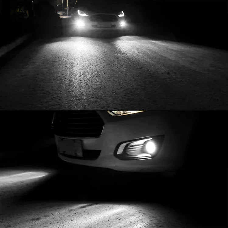 2 قطعة مصابيح ضباب سيارة 9005 DC9-16V / 3.5 واط / 6000 كلفن / 320 لومن، 12 LED SMD-ZH3030، مع تيار ثابت، 9005