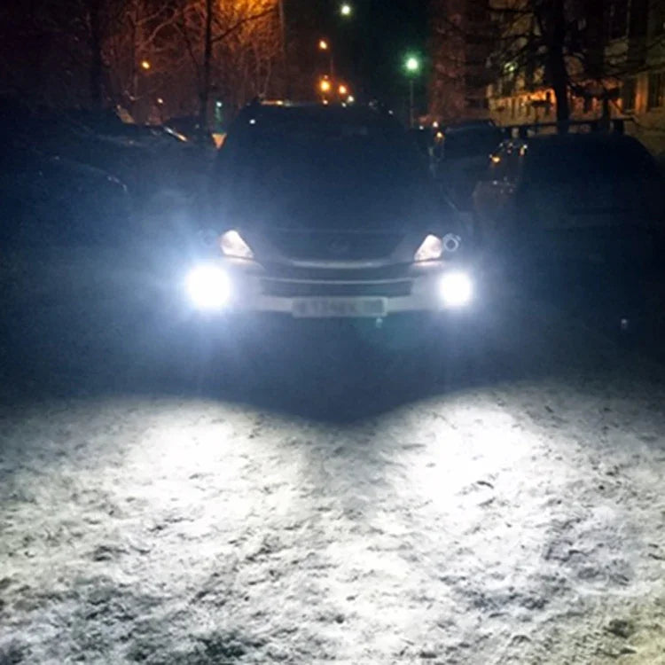 2 قطعة مصابيح ضباب سيارة 9005 DC9-16V / 3.5 واط / 6000 كلفن / 320 لومن، 12 LED SMD-ZH3030، مع تيار ثابت، 9005