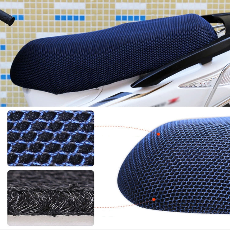 Waterproof Motorcycle Sun Protection Heat Insulation Seat Cover Prevent Bask In Seat Scooter Cushion Protect, Size: XXL, Length: 86- 92cm; Width: 40-56cm, Size: XXL (Black Red), Size: XXL (Black Blue), Size: XXL (Blue), Size: XXL (Black)