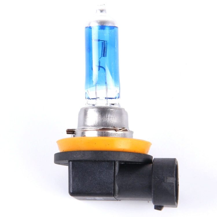 2 PCS H8/H11 Halogen Head Lamp 12V 100W 2400 LM 5000K Warm White Light, H8/H11