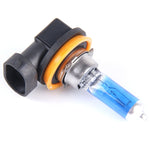 2 PCS H8/H11 Halogen Head Lamp 12V 100W 2400 LM 5000K Warm White Light, H8/H11