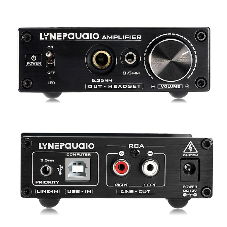 LINEPAUDIO A962 مضخم سماعات رأس أنبوب تفريغ HiFi 6J9 بطاقة صوت USB ASIO، A962