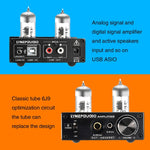 LINEPAUDIO A962 مضخم سماعات رأس أنبوب تفريغ HiFi 6J9 بطاقة صوت USB ASIO، A962
