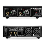 LINEPAUDIO A961 مضخم ميكروفون ثنائي القناة لمضخم جيتار كهربائي وباس كهربائي، A961