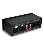 LINEPAUDIO A967 مضخم صوت سلبي متوازن بالكامل مع تحكم في حجم مكبر صوت نشط بقناتين، A967