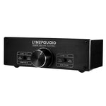 LINEPAUDIO A967 مضخم صوت سلبي متوازن بالكامل مع تحكم في حجم مكبر صوت نشط بقناتين، A967